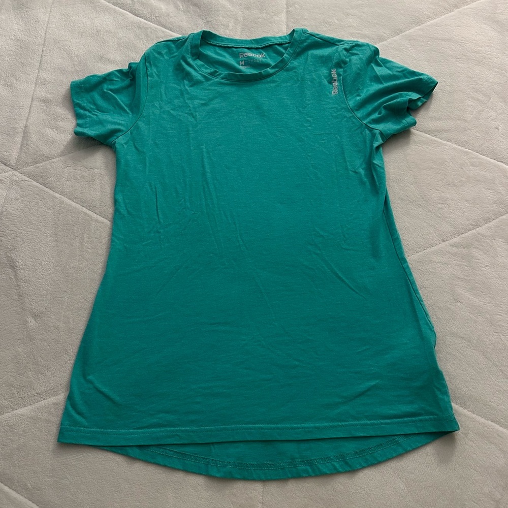 Teal/ Green Reebok T-shirt
